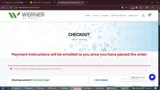 Werner Science coupon verification screenshot