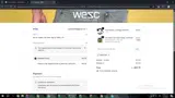 WESCHAT coupon verification screenshot