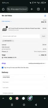 INSTAMATS5 coupon verification screenshot
