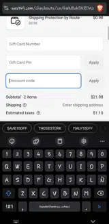 EXTRA14 coupon verification screenshot