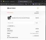 15OFFCSR coupon verification screenshot