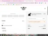 West Coast Choppers coupon verification screenshot