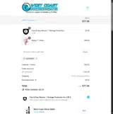 West Coast Goalkeeping coupon verification screenshot