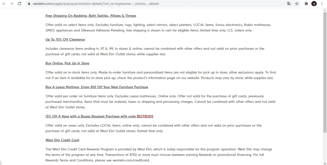 West Elm Promo Codes 10 Off October 2024