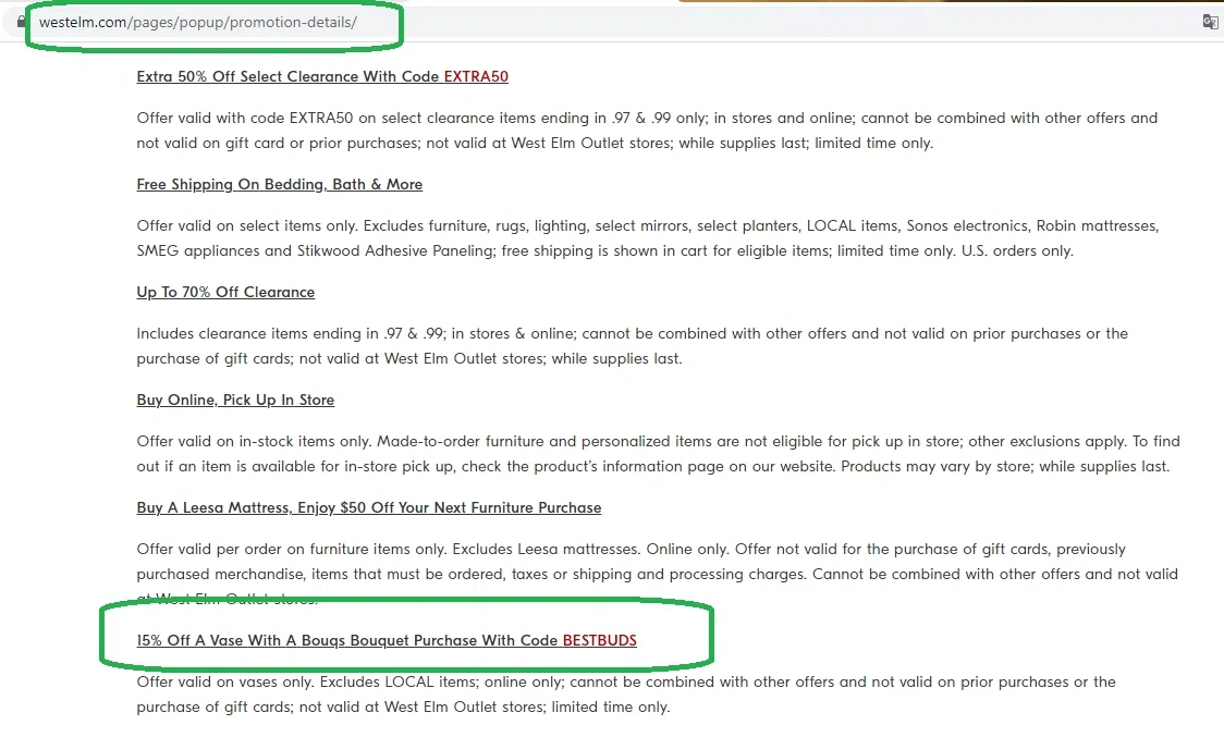West Elm Promo Codes (4 Verified) 30 Off w/ Code Jan 2025