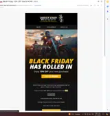 BFCM24 coupon verification screenshot