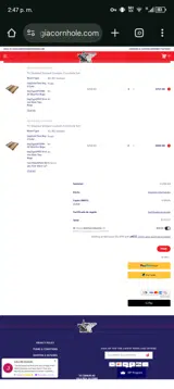 WGC1 coupon verification screenshot