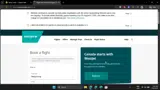 WestJet coupon verification screenshot
