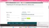 WestJet coupon verification screenshot