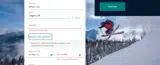 WestJet coupon verification screenshot