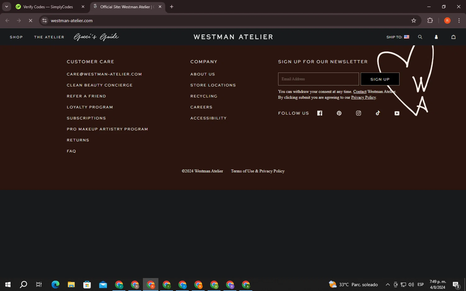 Westman Atelier Promo Codes 10 Off September 2024