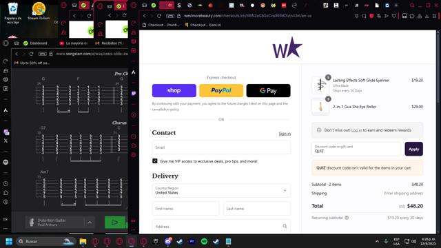 Westmore Beauty checkout page showing Westmore Beauty discount code box | Screenshot taken by SimplyCodes community member on Sep 12, 2025