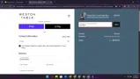 Weston Table coupon verification screenshot
