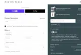 Weston Table coupon verification screenshot
