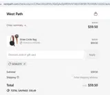 GOALS15 coupon verification screenshot
