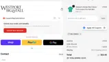 WELCOME20 coupon verification screenshot
