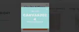 canvas2024 coupon verification screenshot