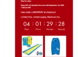 LABORDAY coupon verification screenshot