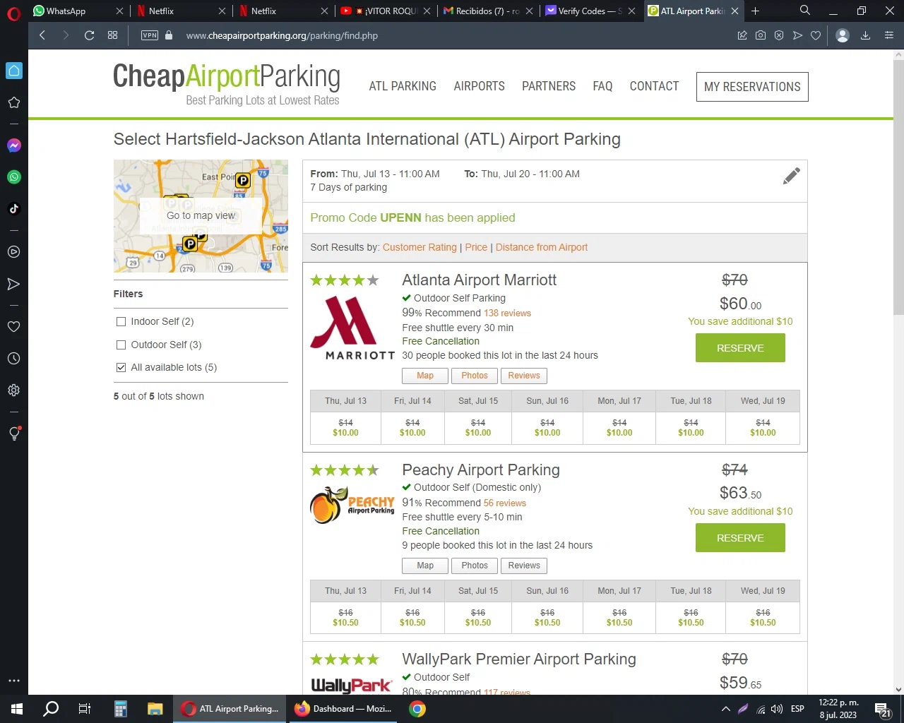 Wharton Online checkout page showing Wharton Online promo code box | Screenshot taken by SimplyCodes community member on Jul 8, 2023