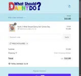 What Should Danny Do? coupon verification screenshot
