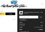 What The Fin coupon verification screenshot