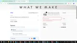 What WE Make coupon verification screenshot