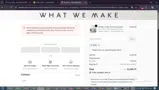 What WE Make coupon verification screenshot