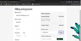 SPARKLE25 coupon verification screenshot