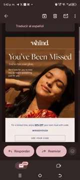 Missedyou20 coupon verification screenshot