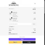 The Whispering Pages coupon verification screenshot