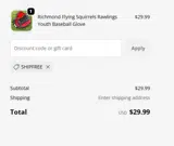 West Michigan Whitecaps coupon verification screenshot