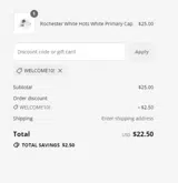 West Michigan Whitecaps coupon verification screenshot