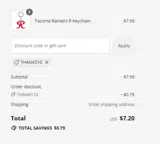 West Michigan Whitecaps coupon verification screenshot