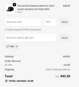 West Michigan Whitecaps coupon verification screenshot