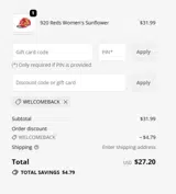 West Michigan Whitecaps coupon verification screenshot