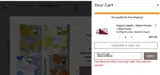 WELCOME10 coupon verification screenshot