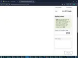 GBD coupon verification screenshot