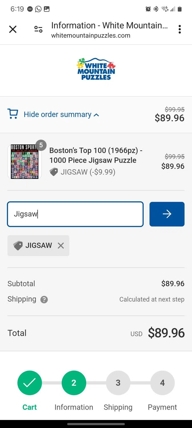 White Mountain Puzzles Promo Codes 40 Off July 2024