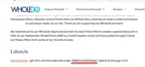 SPROUTWHOLE30 coupon verification screenshot