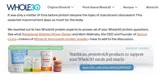 wholesprout coupon verification screenshot