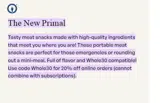 whole30 coupon verification screenshot