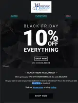BLACK10 coupon verification screenshot