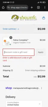 RoyaltyWPO coupon verification screenshot