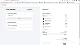 Whoop coupon verification screenshot
