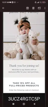 WDJHGHVCJ7 coupon verification screenshot