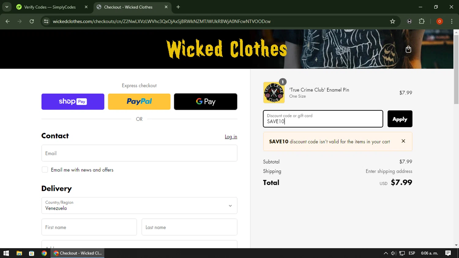 Wicked Clothes Coupons 20 Off September 2024