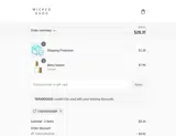 TARABOGGIO coupon verification screenshot
