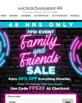 FFS20 coupon verification screenshot