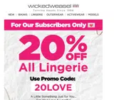 20LOVE coupon verification screenshot