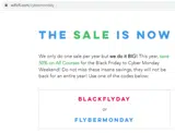 blackflyday coupon verification screenshot